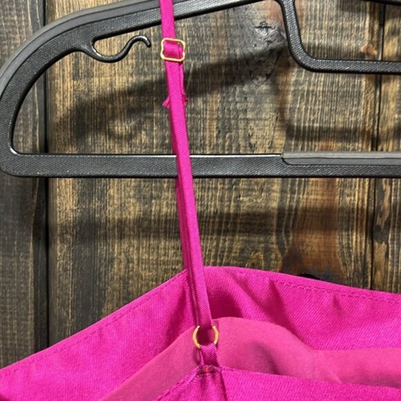 Anthropologie Hutch Bow Tie Mini Dress 6 Pink Red Cocktail Party Prom Boho - Picture 7 of 13